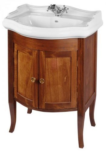 SAPHO - RETRO umývadlová skrinka 60x80x45cm, buk (735140)