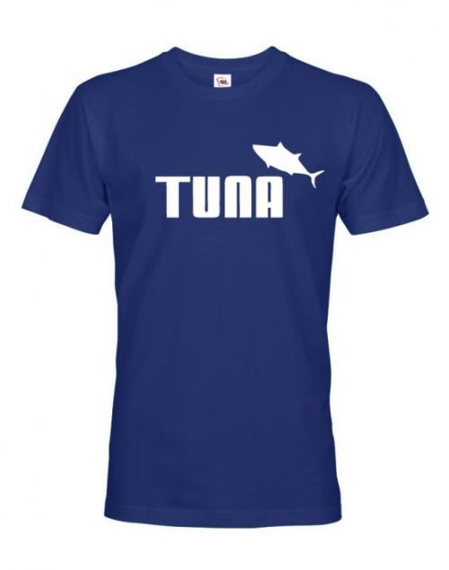 Pánské tričko s potiskem Tuna - parodie značky Puma