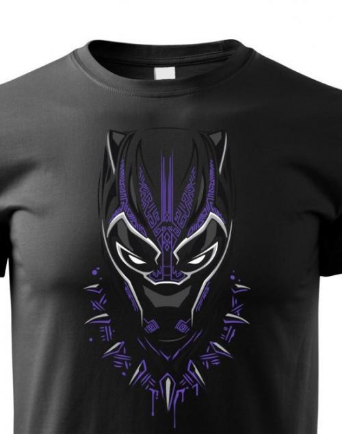 Pánské tričko s potiskem Black Panther ze série MarvelDětské tričko s potiskem Black Panther ze série Marvel
