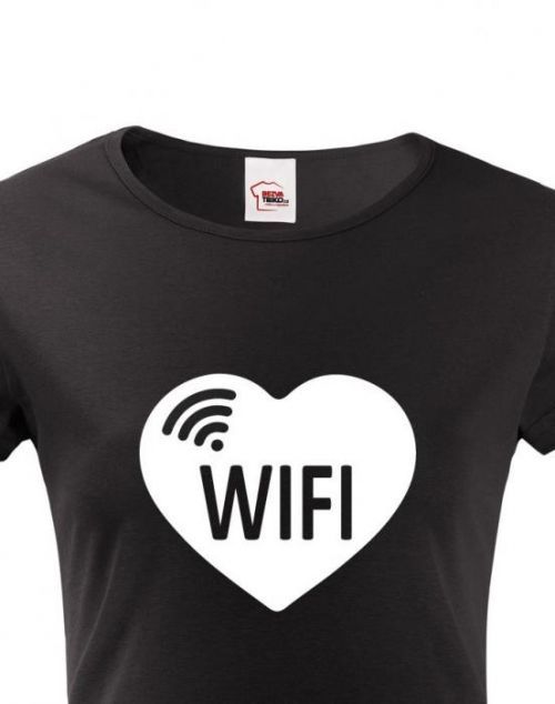 Párové tričká s potlačou Don't steal my WIFI a WIFI