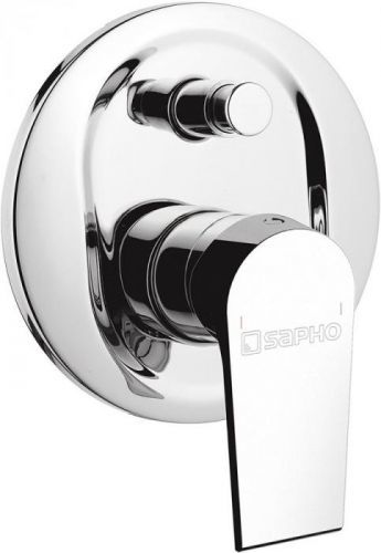 SAPHO - KAI podomietková sprchová batéria, 2 výstupy, chróm (KA42)