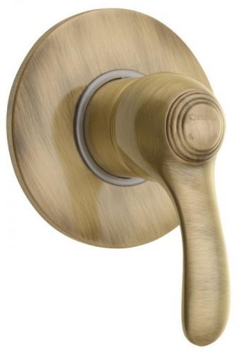 SAPHO - KIRKÉ podomietková sprchová batéria, 1 výstup, bronz (KI41B)