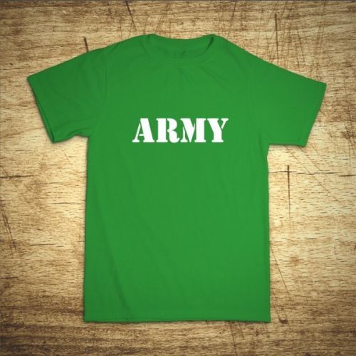 Tričko s motívom Army