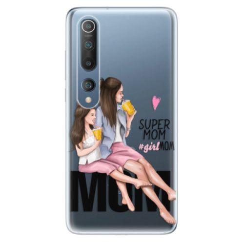 Odolné silikónové puzdro iSaprio - Milk Shake - Brunette - Xiaomi Mi 10 / Mi 10 Pro