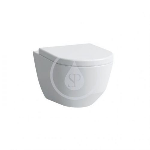 Laufen - Pro Závesné WC Compact, 490x360 mm, rimless, biela (H8209650000001)