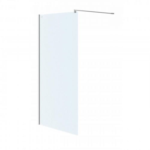 CERSANIT - Sprchová zástena WALK-IN MILLE CHROM 120x200, číre sklo (S161-002)