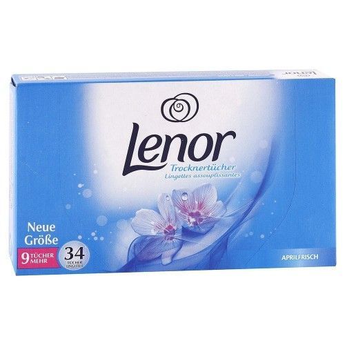 LENOR utierky do sušičky Aprílová sviežosť 34 ks