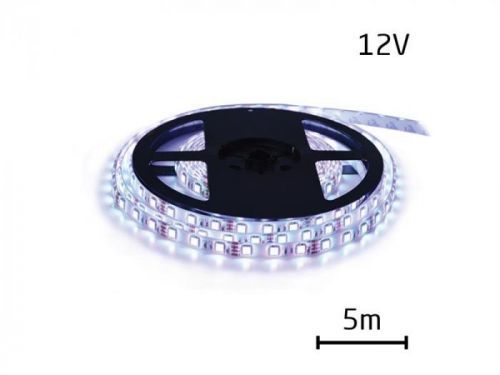 LED pásik 12V 2835 120LED/m IP65 max. 12W/m studena biela (cievka 5m) zaliaty Geti
