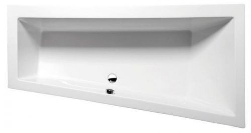POLYSAN - ANDRA R asymetrická vaňa 170x90x45cm, biela (81511)