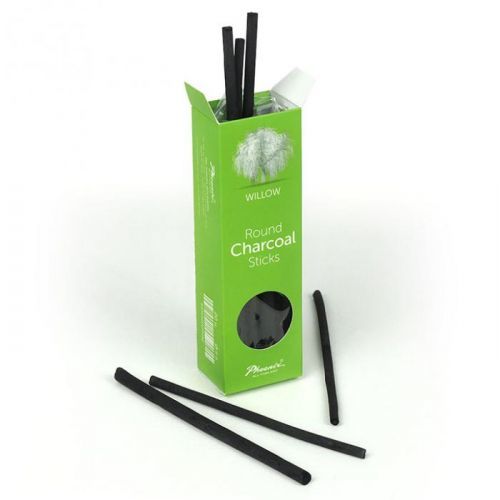 Prírodný uhlík z vŕbových prútov