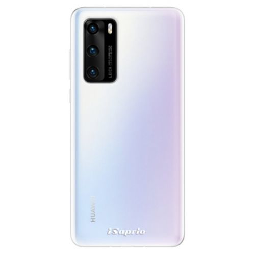 Odolné silikónové puzdro iSaprio - 4Pure - mléčný bez potisku - Huawei P40