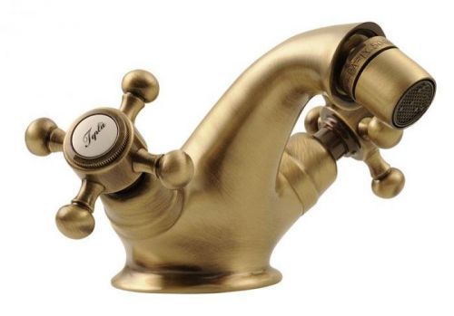 Reitano Rubinetteria - ANTEA stojánková bidetová baterie s výpustí, bronz (3186)