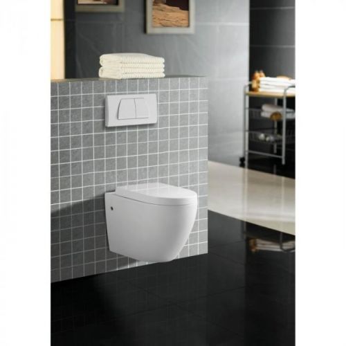 Závesná WC misa s tvrdou doštičkou MEXEN LENA biela