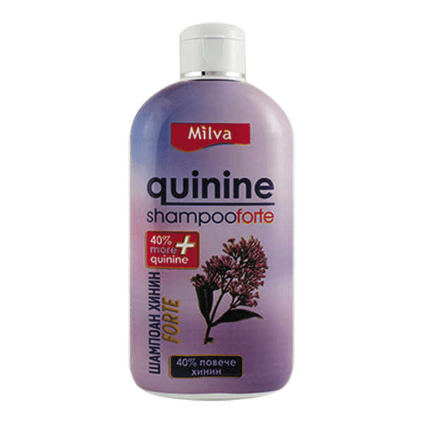 Šampón chinín forte 500 ml Milva