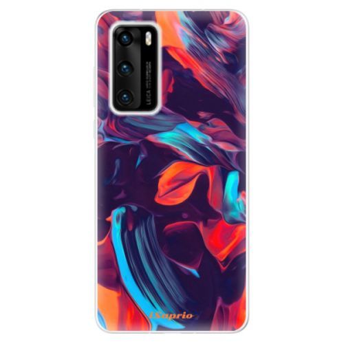 Odolné silikónové puzdro iSaprio - Color Marble 19 - Huawei P40