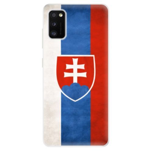 Odolné silikónové puzdro iSaprio - Slovakia Flag - Samsung Galaxy A41