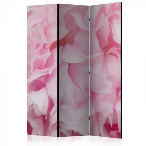 Paraván azalea (pink) Dekorhome 135x172 cm (3-dílný)