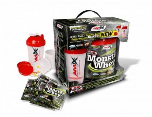 AMIX Anabolic Monster Whey 2200 g jahoda banán