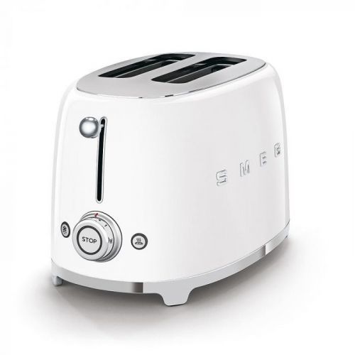 Toustovač Smeg 50's Retro Style, 2x2, biely