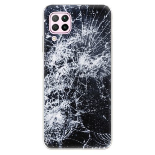 Odolné silikónové puzdro iSaprio - Cracked - Huawei P40 Lite