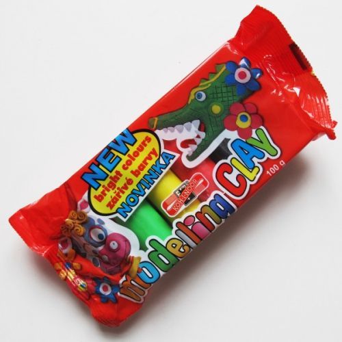 Plastelína 5far. 100g