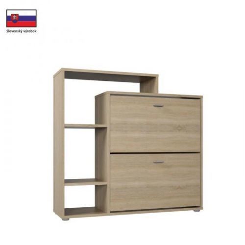 Botník dvouřadý IZABELA dub sonoma Tempo Kondela