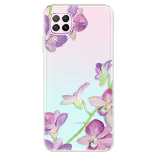 Odolné silikónové puzdro iSaprio - Purple Orchid - Huawei P40 Lite