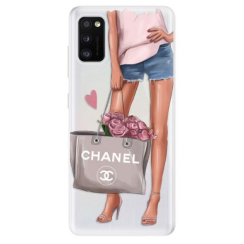 Odolné silikónové puzdro iSaprio - Fashion Bag - Samsung Galaxy A41