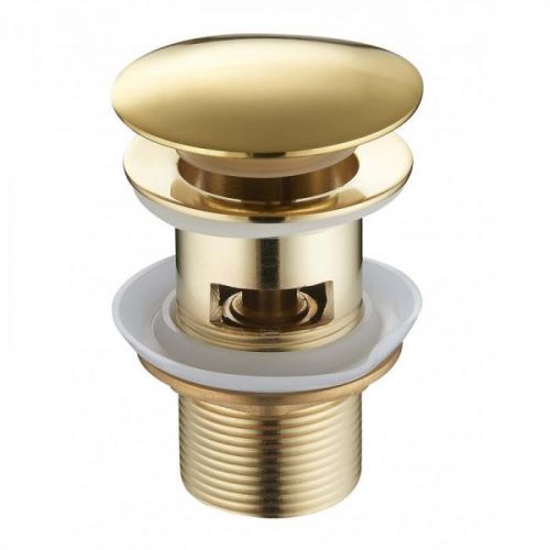 Výpust click-clack s prepadom Mexen 79920 zlatý