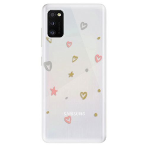 Odolné silikónové puzdro iSaprio - Lovely Pattern - Samsung Galaxy A41