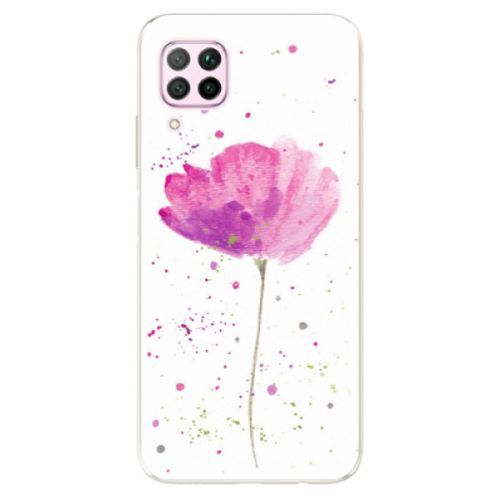 Odolné silikónové puzdro iSaprio - Poppies - Huawei P40 Lite
