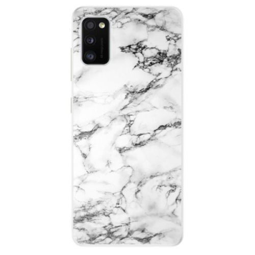 Odolné silikónové puzdro iSaprio - White Marble 01 - Samsung Galaxy A41