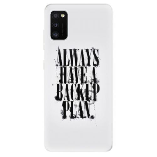 Odolné silikónové puzdro iSaprio - Backup Plan - Samsung Galaxy A41