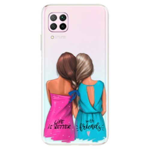 Odolné silikónové puzdro iSaprio - Best Friends - Huawei P40 Lite