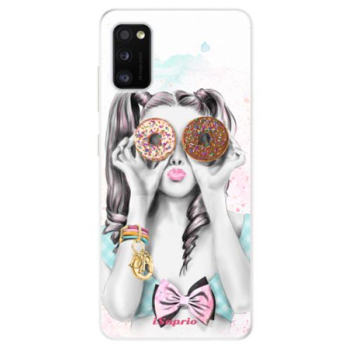 Odolné silikónové puzdro iSaprio - Donuts 10 - Samsung Galaxy A41