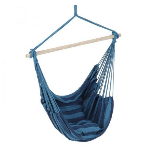 Závěsné houpací křeslo NIKOLO NEW modrá