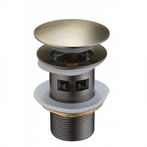 Výpust click-clack s prepadom Mexen 79920 bronz