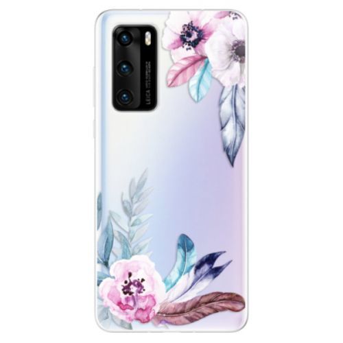 Odolné silikónové puzdro iSaprio - Flower Pattern 04 - Huawei P40