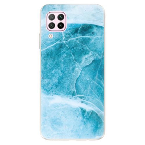 Odolné silikónové puzdro iSaprio - Blue Marble - Huawei P40 Lite