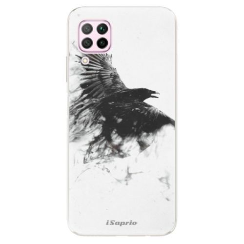 Odolné silikónové puzdro iSaprio - Dark Bird 01 - Huawei P40 Lite