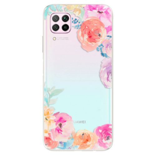 Odolné silikónové puzdro iSaprio - Flower Brush - Huawei P40 Lite
