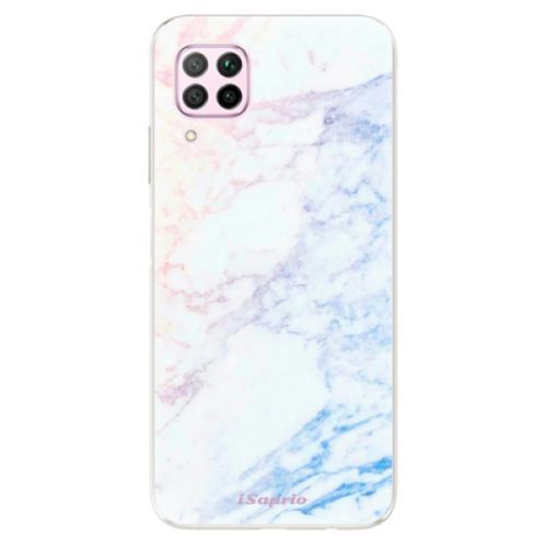 Odolné silikónové puzdro iSaprio - Raibow Marble 10 - Huawei P40 Lite