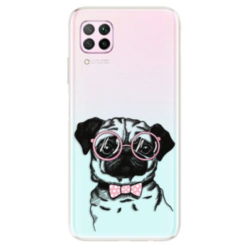 Odolné silikónové puzdro iSaprio - The Pug - Huawei P40 Lite