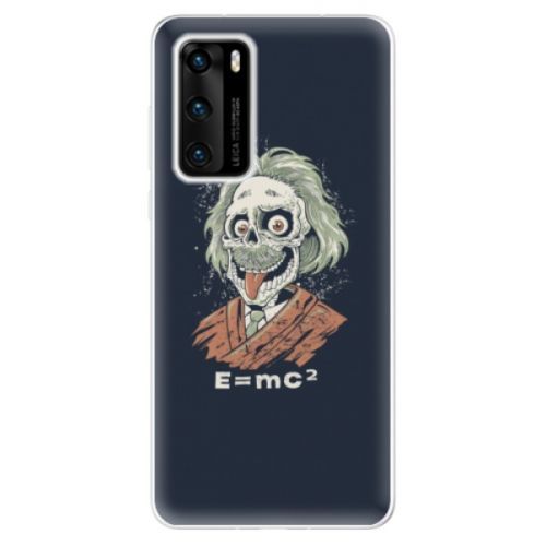 Odolné silikónové puzdro iSaprio - Einstein 01 - Huawei P40