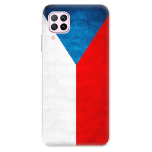 Odolné silikónové puzdro iSaprio - Czech Flag - Huawei P40 Lite