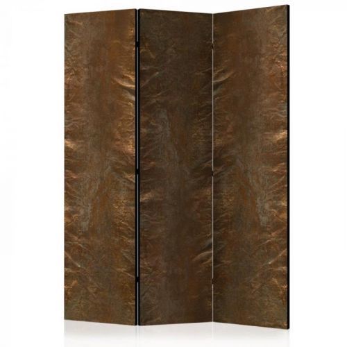 Paraván Copper Chic Dekorhome 135x172 cm (3-dílný)