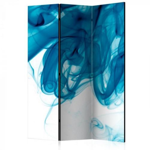 Paraván Blue smoke Dekorhome 135x172 cm (3-dílný)