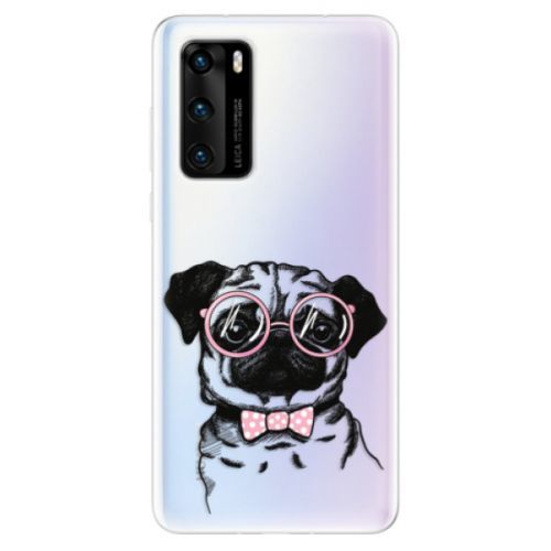 Odolné silikónové puzdro iSaprio - The Pug - Huawei P40