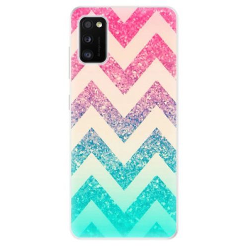 Odolné silikónové puzdro iSaprio - Zig-Zag - Samsung Galaxy A41
