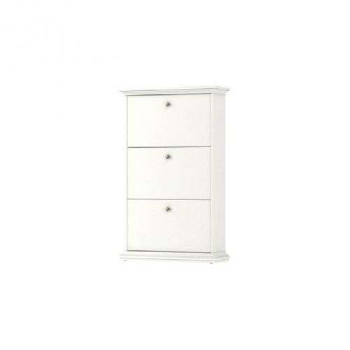 Botník trojřadý PARIS bílá Tempo Kondela